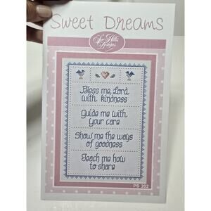 Sweet Dreams~Sue Hillis Cross Stitch Chart Pattern